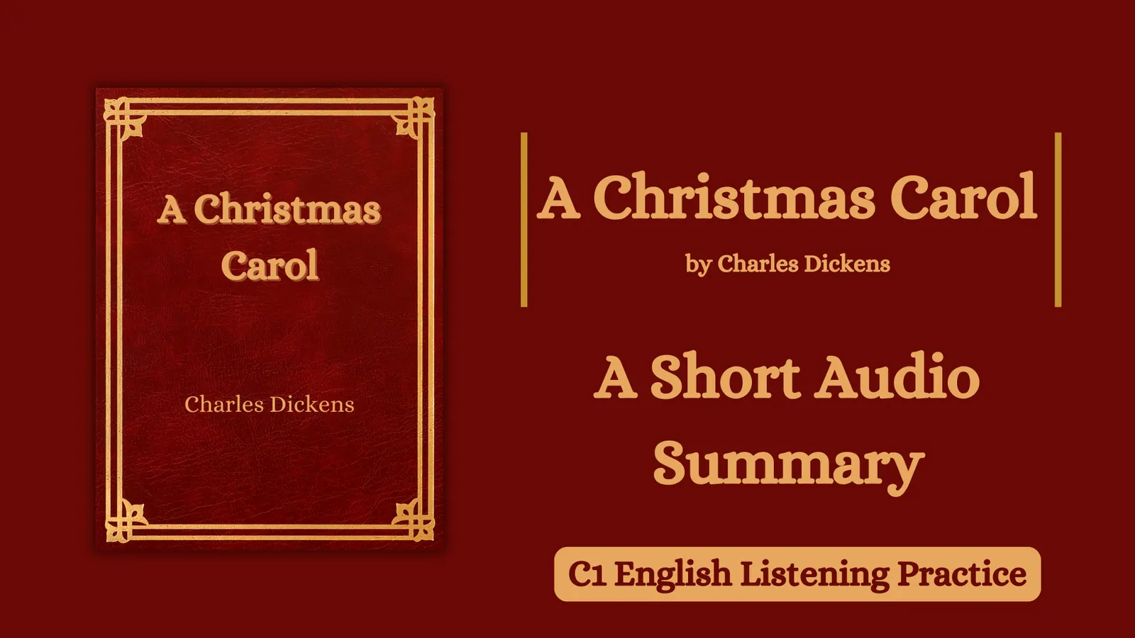 Summary of A Christmas Carol | C1 - Cathoven