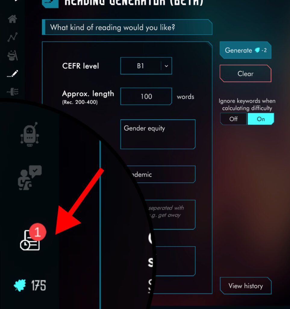 Generate tailored reading materials with cathoven ai improve reading