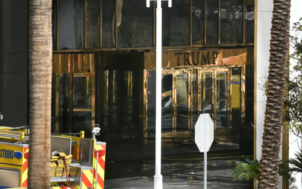 A Tesla Cybertruck Exploded Outside Trump Hotel