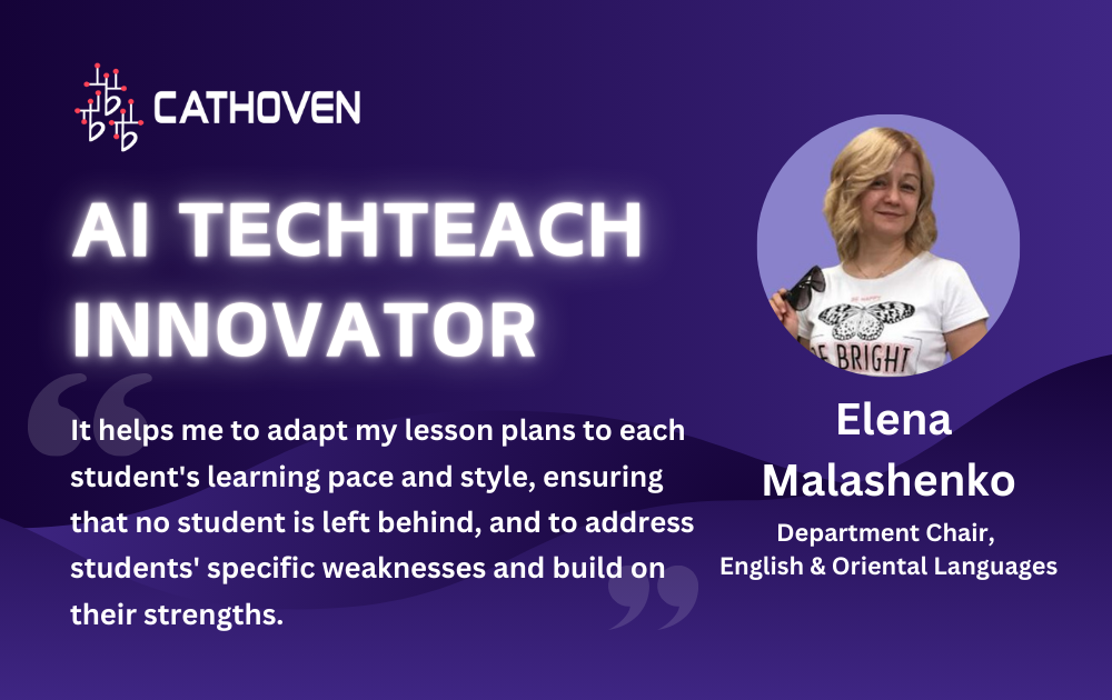 Streamlining IELTS and Master’s Thesis Evaluation with Cathoven AI