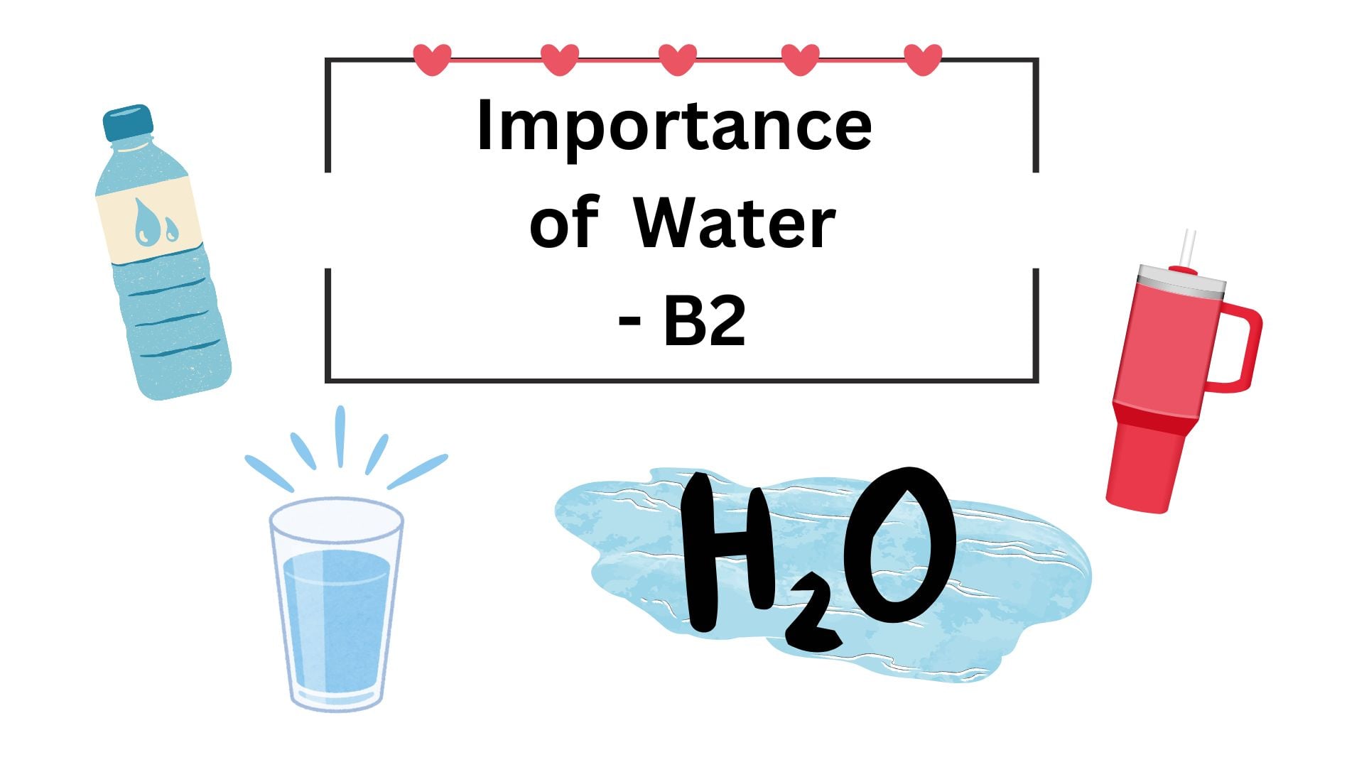 Importance of Water | B2 — Cathoven